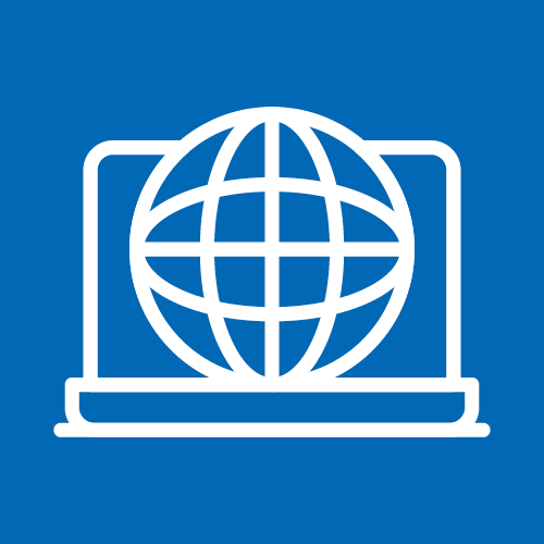 Icon für Web und digitale Präsenz